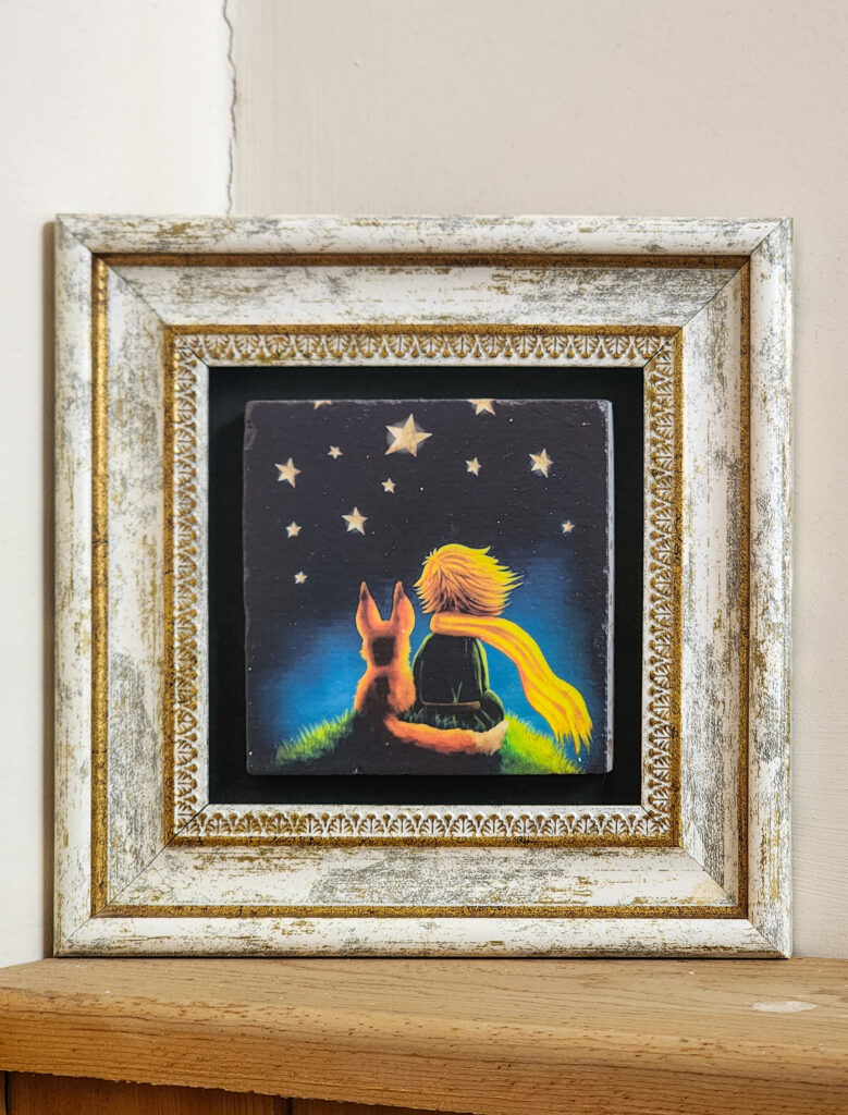 Little Prince wall art at The Little Prince Boutique Hotel Antalya
