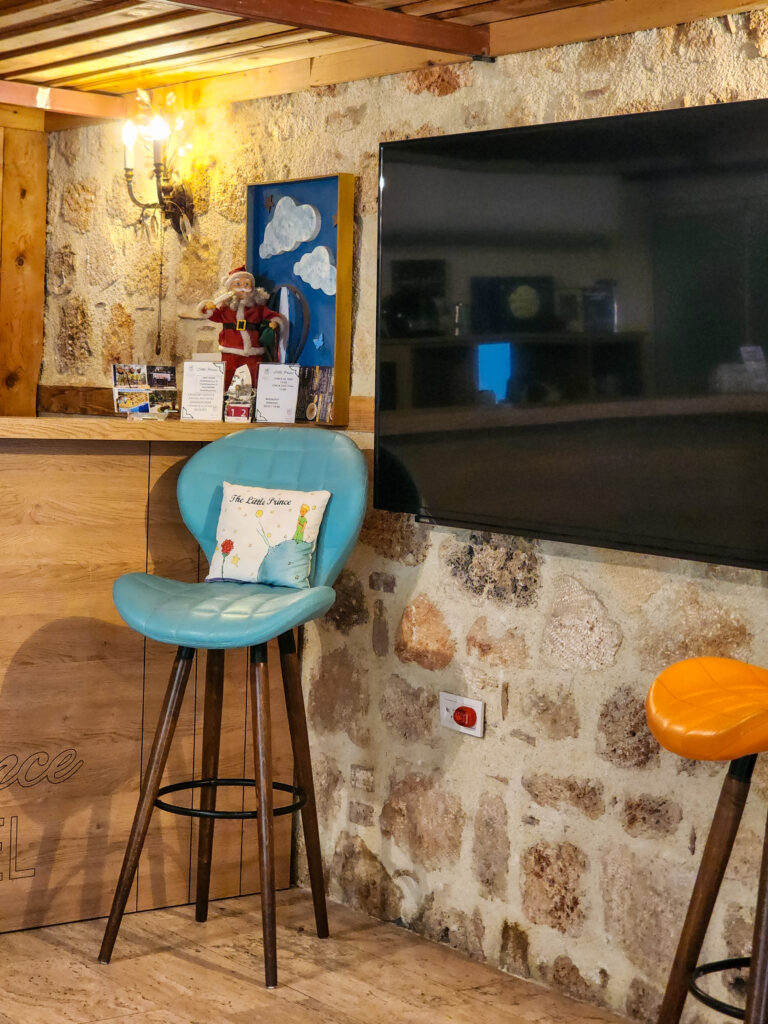 Interior detail at The Little Prince Boutique Hotel Antalya