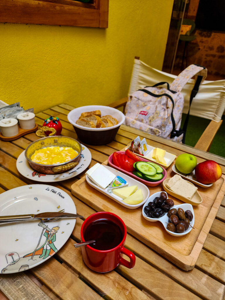 Turkish breakfast at The Little Prince Boutique Hotel Antalya