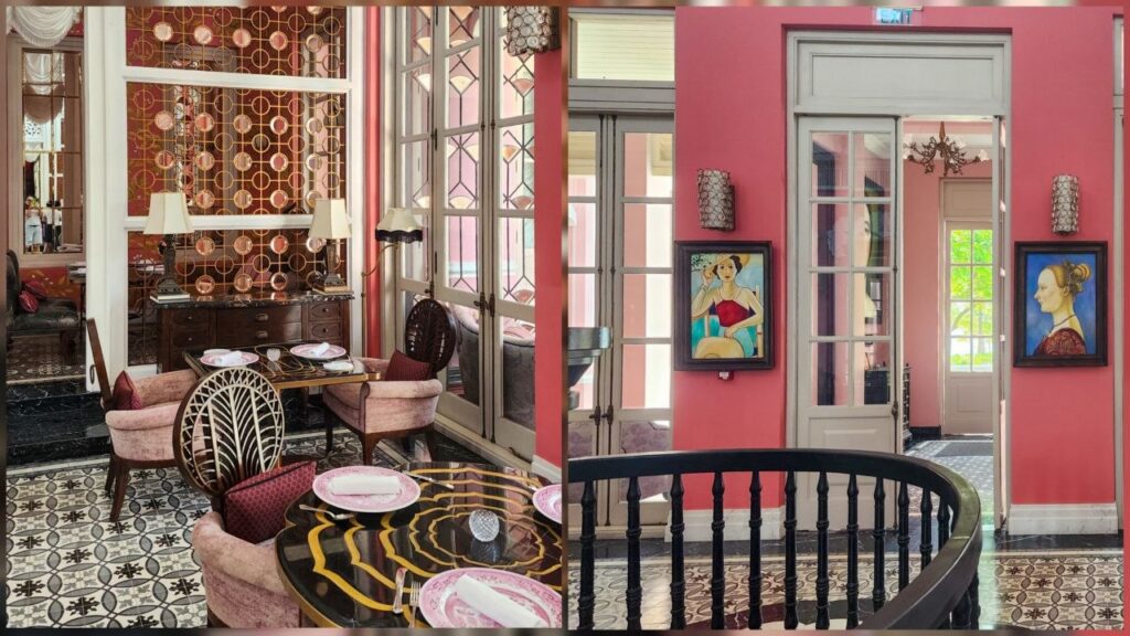Colorful interior design at JW Marriott Phu Quoc Emerald Bay near Khem Beach