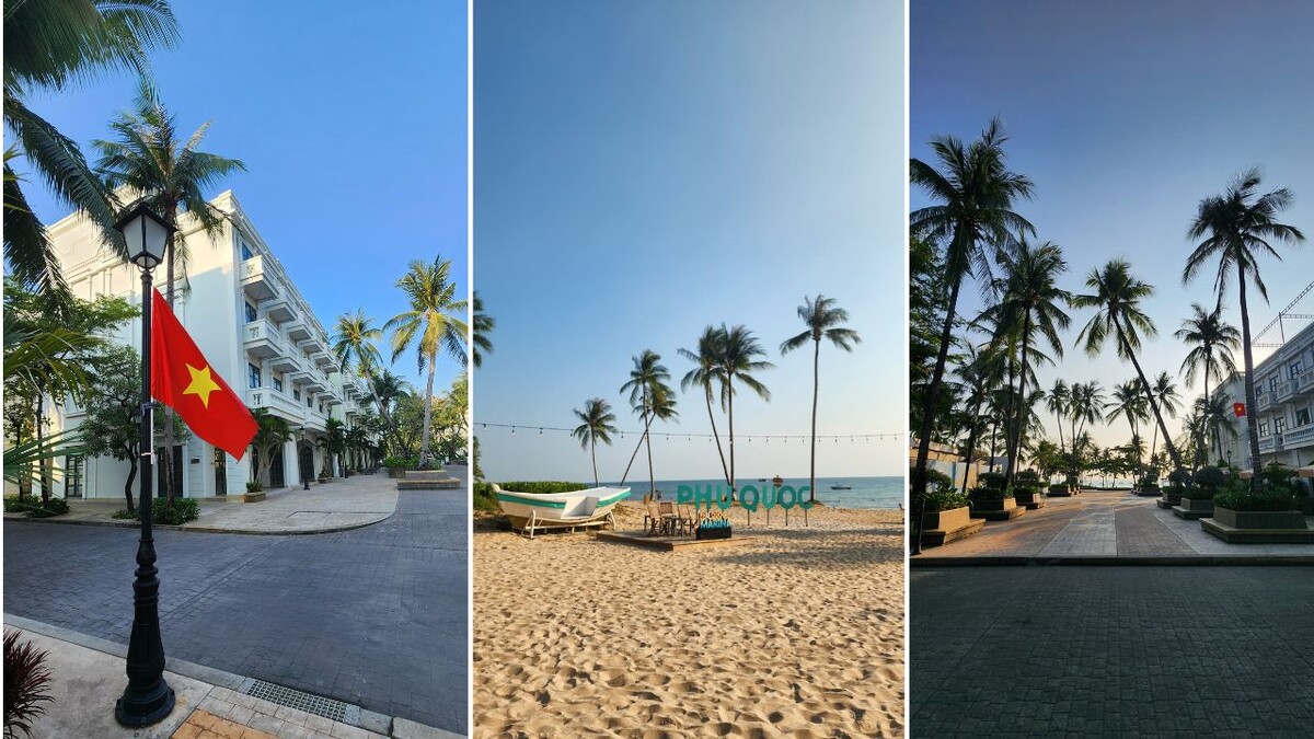 Phu Quoc by car on the road across the island