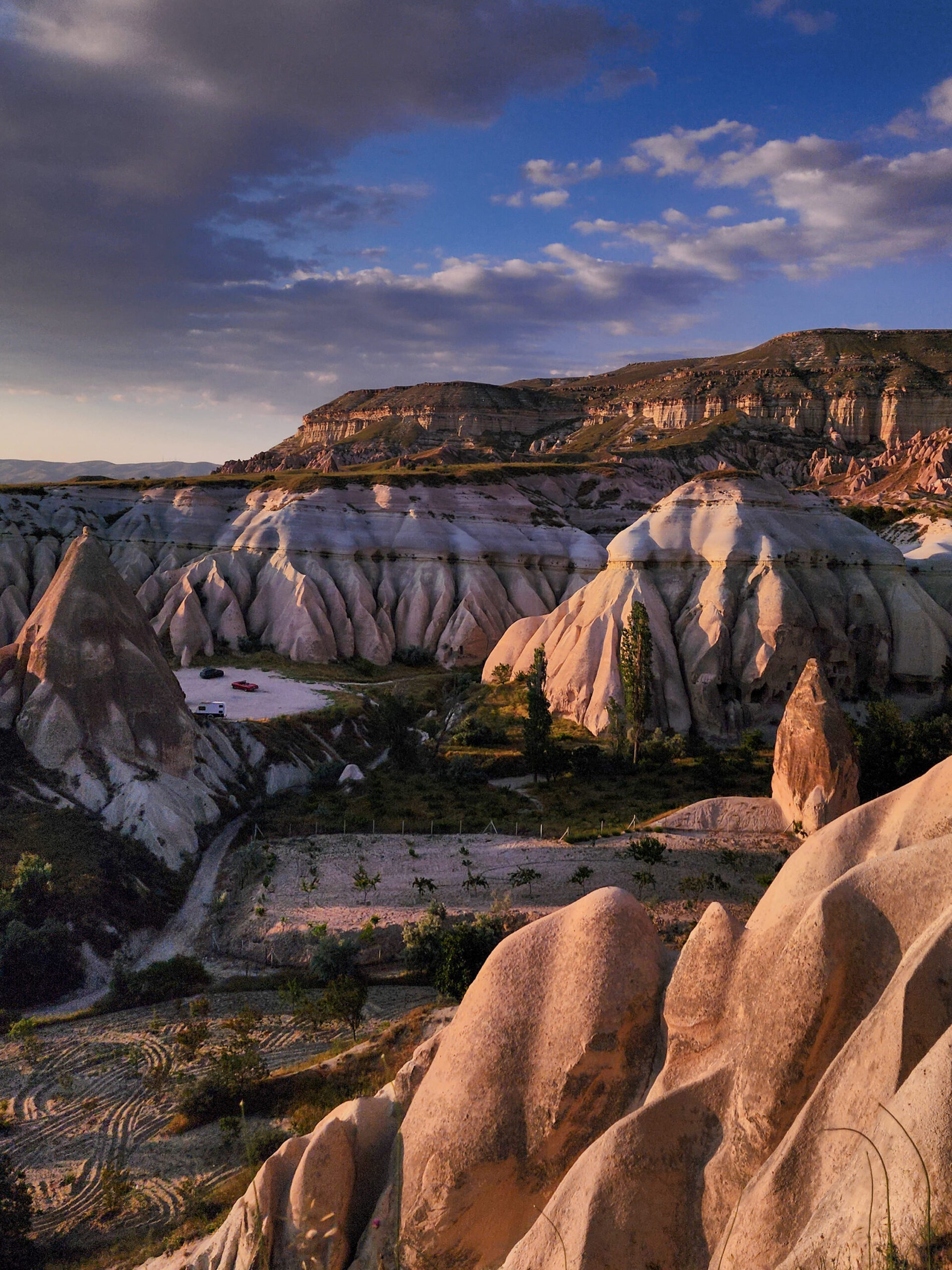 Red Valley Cappadocia sunset landscape from the Kızılçukur viewpoint
