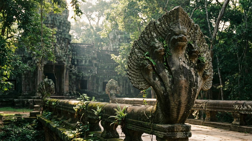 Angkor Mythology Guide: Nagas, Garuda, Kala & Temple Guardians