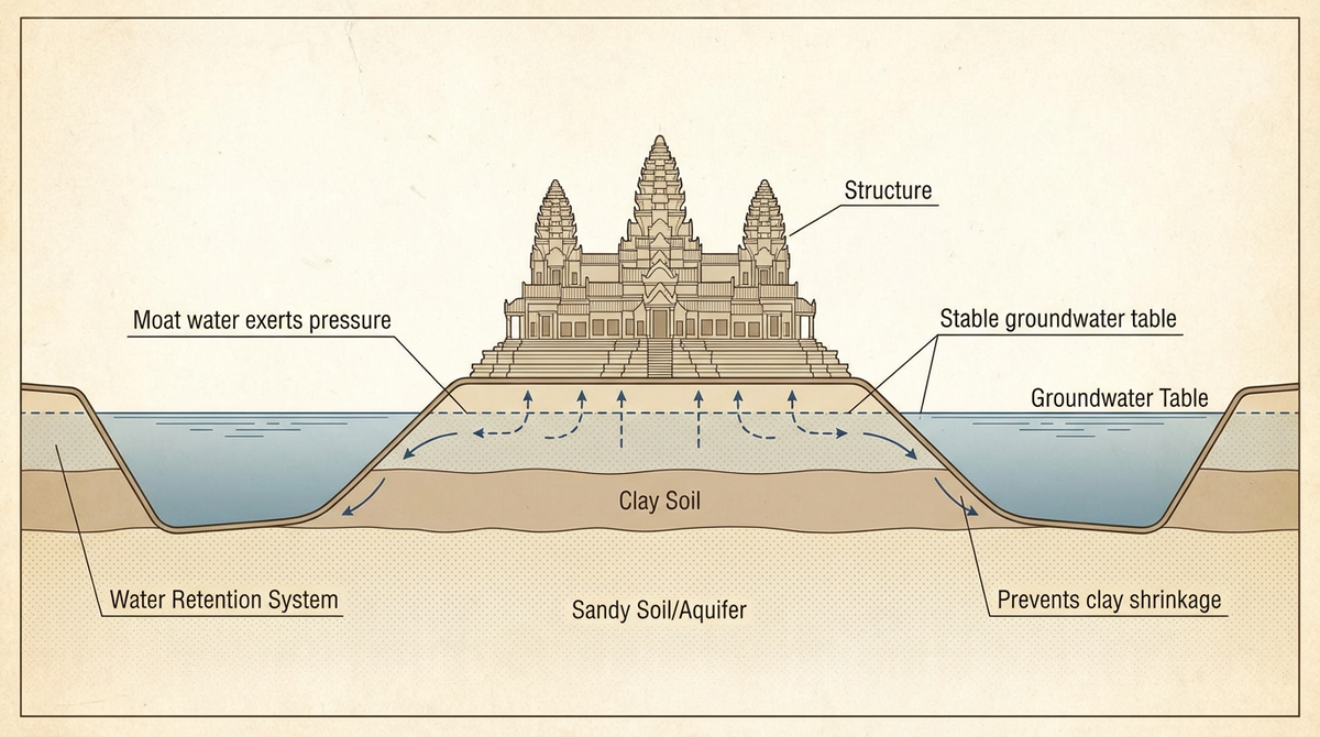 How Angkor Wat Was Built: Foundations, Water & Stone