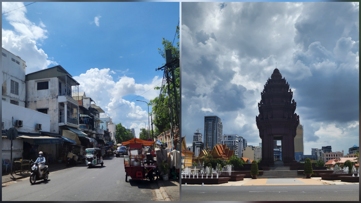 After three days around Angkor, Phnom Penh felt like a different Cambodia almost immediately.