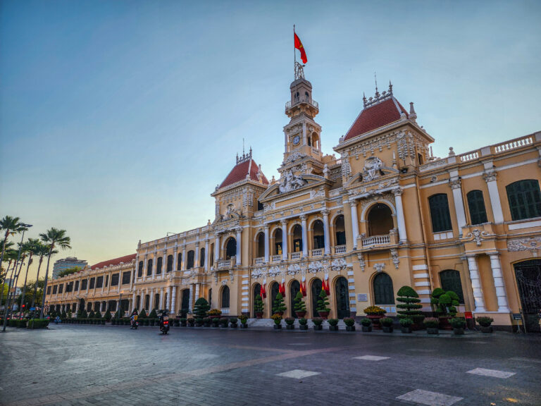 Ho Chi Minh City People’s Committee building during my four-day visit