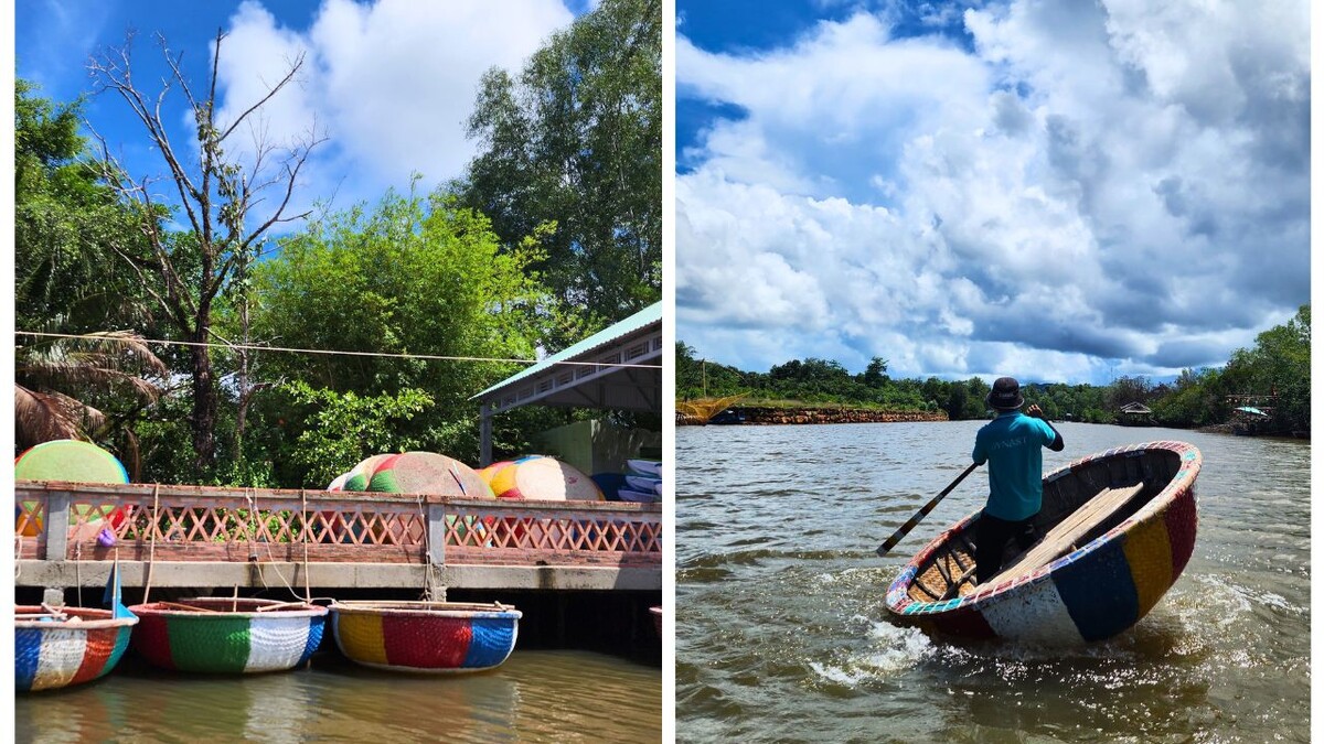 Waterside stopping places and river views from my boat outings in Vietnam